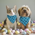thumbnail image 2 of Dog Bandana 2 Pack,Blue Dachshunds Dog Bandanas for Dogs,Cat Bandana,Small/ Large Dog Bandana 2 Size,Dog Bandanas, 2 of 6