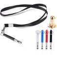 thumbnail image 1 of Sifflet pour Chien, 4 Pcs Sifflet pour Chien avec Sangle de Sifflet, Réglable Haute Fréquence, 1 of 5