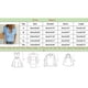thumbnail image 5 of Gibobby Playera de Manga Corta con Cuello Redondo Algodón Lino Casual Suelto Personalidad Impreso Solapa Botón Manga Corta(Blanco,CH), 5 of 5