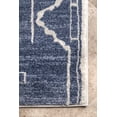 thumbnail image 3 of nuLOOM Cleon Modern Moroccan Area Rug, 5' x 7' 5", Blue, 3 of 4