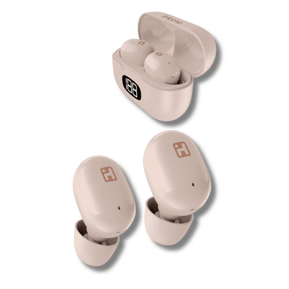 iHome XT-10 True Wireless Earbuds Beige
