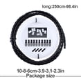 thumbnail image 3 of Sonducket Cable de cambio de bicicleta, línea de freno, línea de cables de cambio, Kit de reemplazo de carcasa Universal, 1 Juego de artículos Ciclismo 2.5 m/negro Sonducket OD020033-04, 3 of 6
