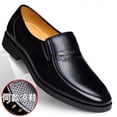 thumbnail image 5 of XIHAHA, zapatos informales de cuero de alta calidad para hombre, zapatos náuticos cómodos sin cordones a la moda para hombre, nuevos mocasines de primavera, calzado para hombre, 5 of 5