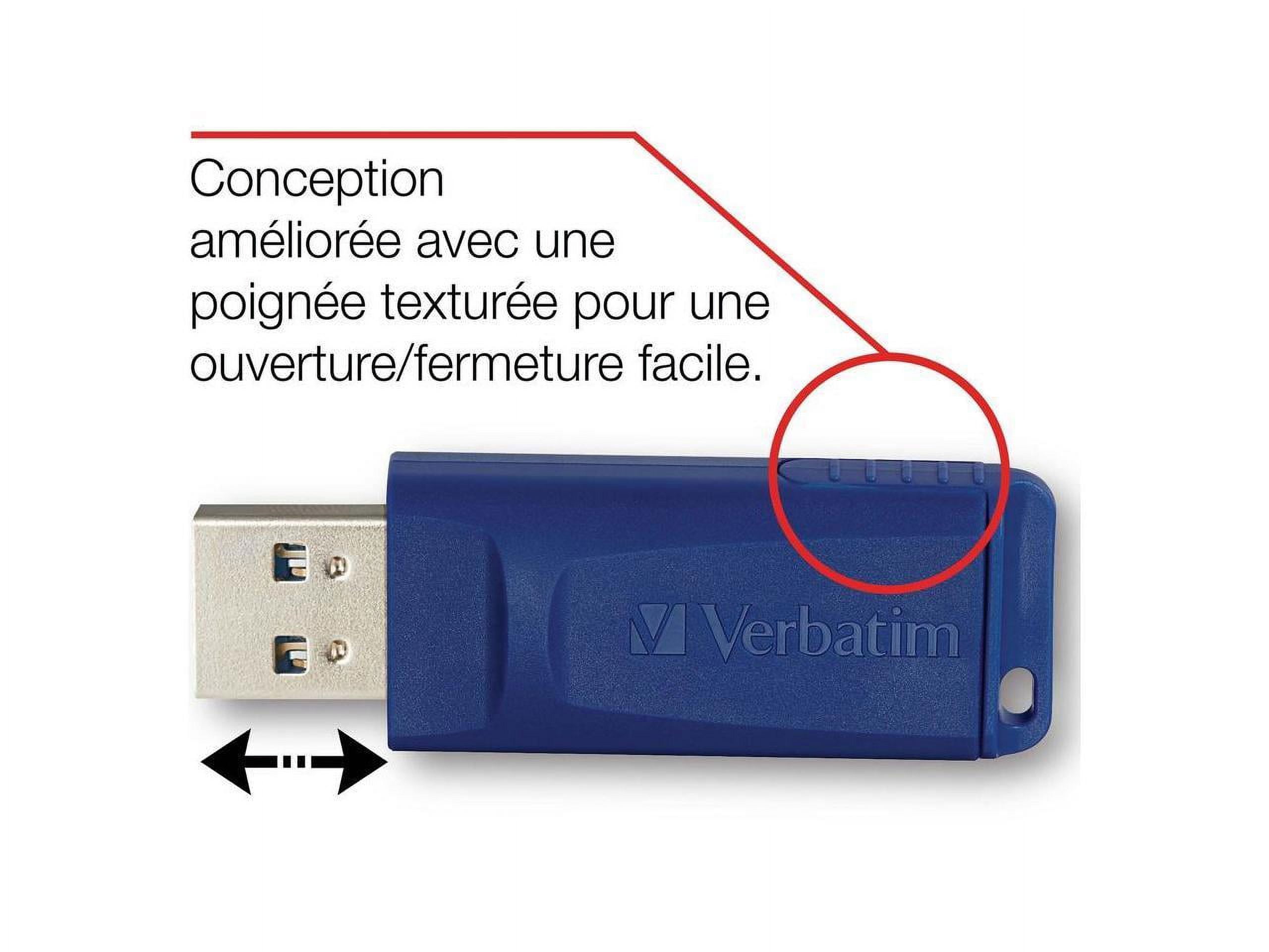 Verbatim 64GB Store 'n' Go USB Flash Drive - PC / Mac Compatible - 2pk - Blue, Green