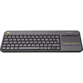 thumbnail image 3 of Logitech K400 Plus Teclado táctil inalámbrico para TV con fácil control de medios y Toucad incorporado, teclado HTPC para TV conectada a PC, Windows, Android, Chrome OS, computadora portátil, tableta - NegroFrancés esquí esquí Gafas de esquí, 3 of 3