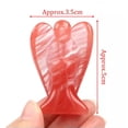 thumbnail image 4 of MATROOY 2" Natural Quartz Crystal Angel Stones Healing Reiki Gemstone Mineral Specimens-Rose Quartz, 4 of 9