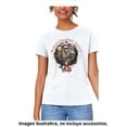 thumbnail image 4 of Playera Extraño mundo de Jack para Mujer, Cuello Redondo Manga Corta Blanco Talla M, 4 of 4