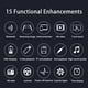 thumbnail image 2 of Hugtrwg 2 Din Car MP5 Player Bluetooth-Compatible Car Multimedia Player Auto Accesorios, 2 of 9