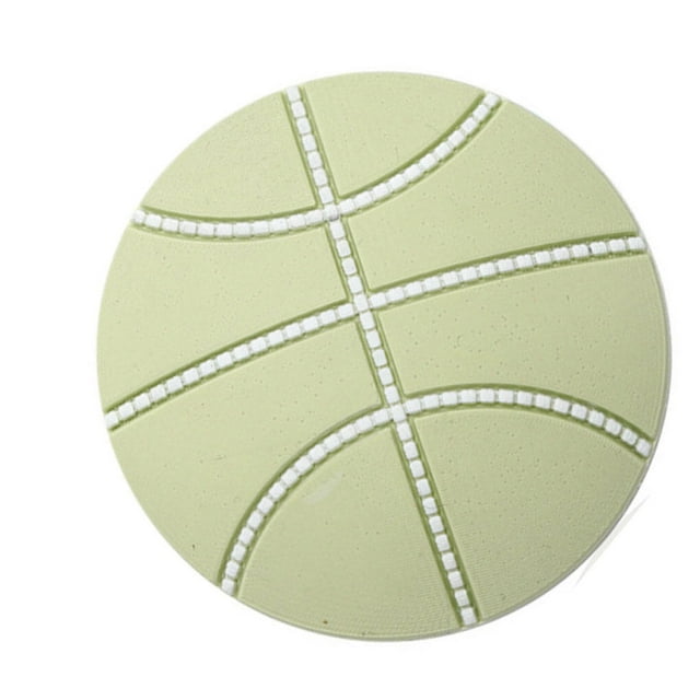 stanreset 4pcs Mute Door Rear Wall Crash Waterproof Anti -Collision Pad Basketball Style 5cm green 5Set