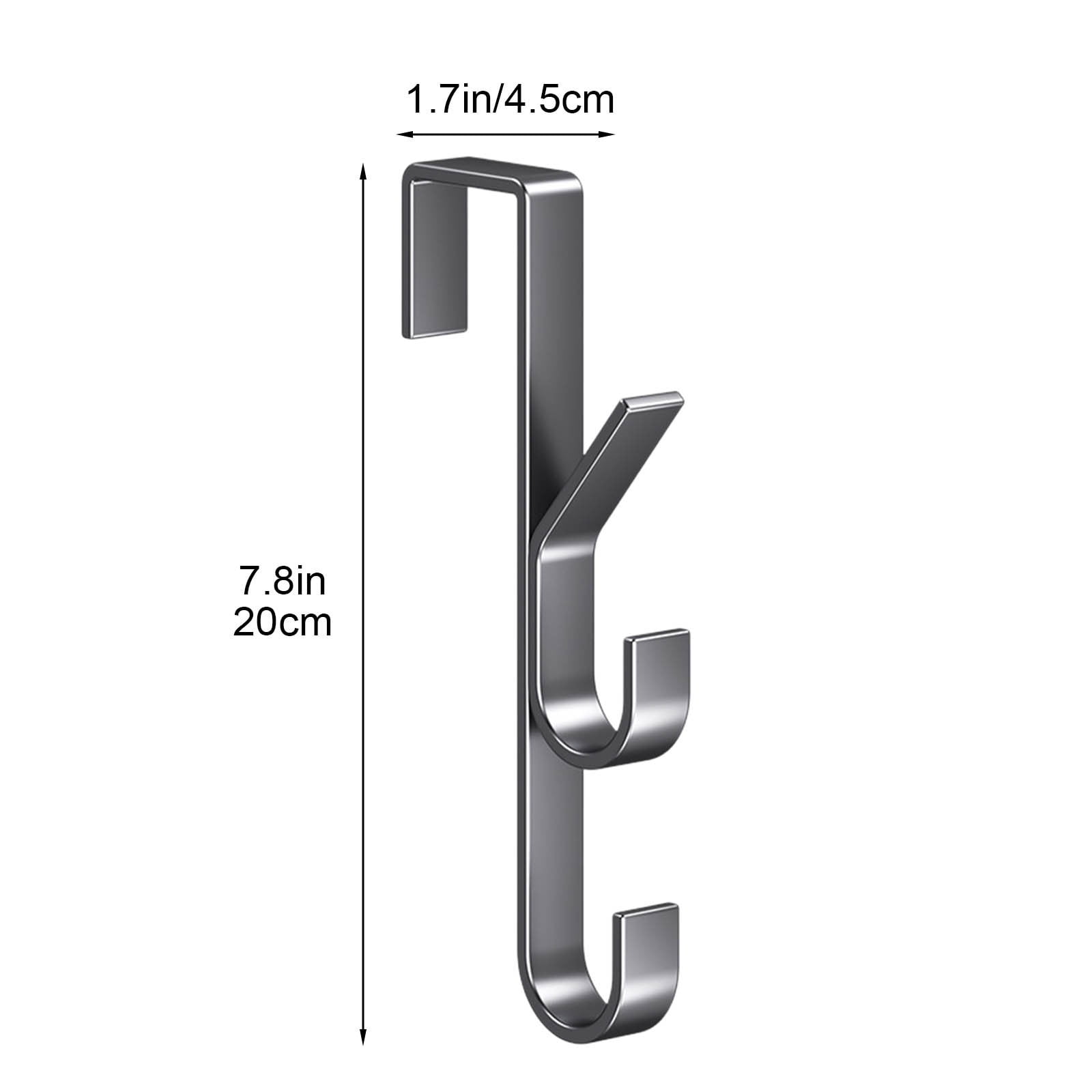Ovzne Vertical Door Hook – Punch-Free Organizer For Clothes,Bags Jewelry