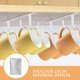 thumbnail image 2 of 2 soportes para tazas de hierro para debajo del gabinete, para colgar tazas de cocina, organizador de tazas de café, ganchos para tazas debajo de los gabinetes, soporte para tazas de café, 2 of 7