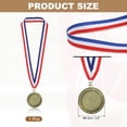thumbnail image 2 of Uxcell Award Medal, Prize Medal Winner Award with Neck Ribbon for Competitions Sport Games Spelling s Gold, 2 of 7
