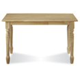 thumbnail image 5 of International Concepts 5 Piece Solid Wood Dining Set in Natural/Black, 5 of 5