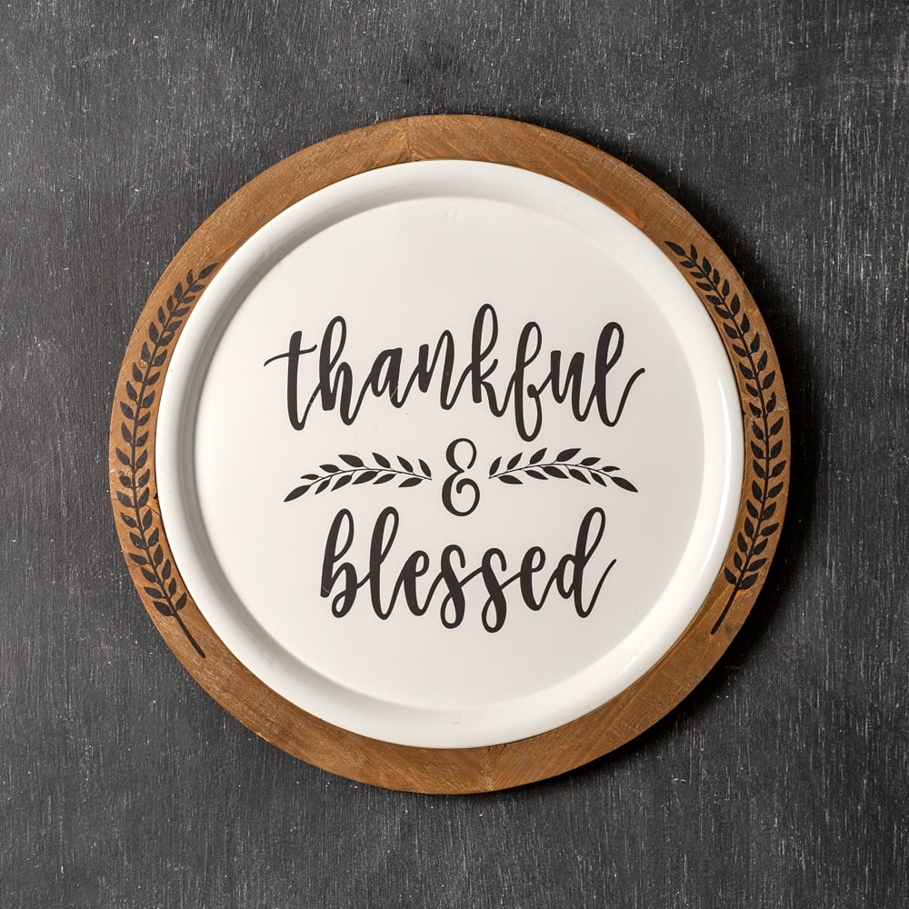 Thankful & Blessed Wall Décor - Walmart.com - Walmart.com