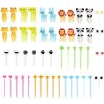 thumbnail image 1 of Food Fruit Fork Picks for Kids Cute Animals Bento Box Decor ForksCake Little Forks Dessert Forks, 1 of 5