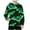 Green, variant on Odeerbi Kids Boys Girls Halloween Hoodies Printed Pullover Hooded Sweatshirts Children's Pattern Printed Round Neck Long Sleeve Hooded Sweatshirt Green