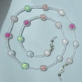 thumbnail image 2 of FESTFENDS 1Pack Sunglasses Hanging Chains Beaded With Assorted Color For Women's Fashionable Style, 2 of 8