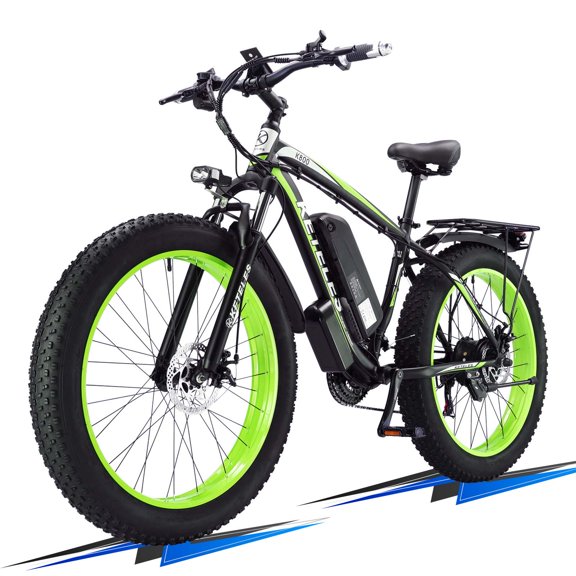 KETELES Electric Bike for Adults, 26" Fat Tire Electric Bicycle Ebike, 27MPH Electric Mountain Bicycle Commuter Snow Bike Ebikes E-bike with 48V 13AH Removable Battery