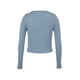 thumbnail image 3 of Blusa azul con escote en 'V' André Badi Grande, 3 of 5