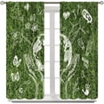 thumbnail image 3 of Kids Classroom Curtains,Eco Energy Environment Education Learning for Nursery Rod Pocket Window Treatment for Study Room 21x54in,2 Panel Set, 3 of 6