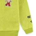 thumbnail image 3 of Dr. Seuss Grinch Zip Up Coral Fleece Hoodie (Boys), Sizes 3T-14, 3 of 5