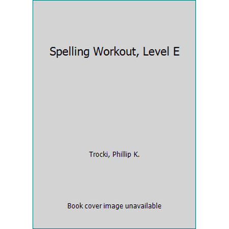 Spelling Workout, Level E, Used [Paperback]