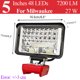 thumbnail image 4 of Para Piezas de Herramienta Eléctrica M18 para Mil*wau*kee Batería de Iones de Litio de 18V Luces LED de Trabajo Linternas Lámparas de Acampar Foco de Antorcha Linternas, 4 of 10