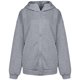 thumbnail image 4 of Puntoco Invierno Mujer Casual Bolsillos sueltos Manga larga Cremallera Sudadera con capucha Color sólido Abrigo Puntoco Puntoco-6837, 4 of 7