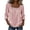 A1 Pink, variant on Womens Linen Embroidered Top Beach Tops Loungewear Soft Breathable Vacation Shirts Summer Boho Tops 2026 Trendy Square Neckline Travel Top 3/4 Sleeve Light Blue L
