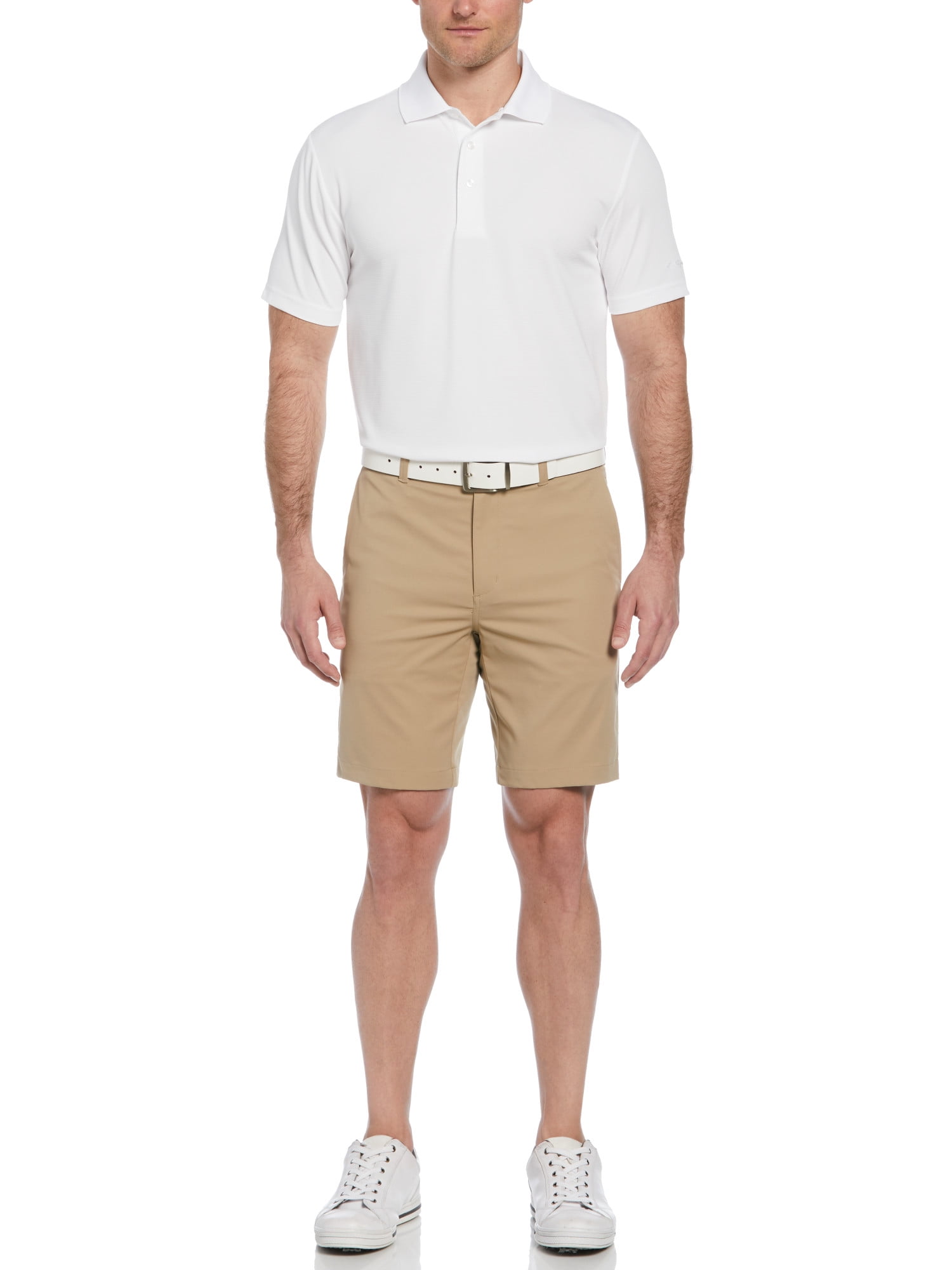 Ben Hogan Men's & Big Men's Performance Solid Polo Shirt with Short Sleeves, Sizes S-5XL