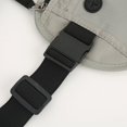thumbnail image 5 of Riñonera Plana Profesional Gris, 28 Cm - Con Protección RFID - Cartera De Viaje Para Mujer Y Hombre - Bolsa De Senderismo - Para Llaves Del Coche, Tarjetas De Crédito, 5 of 5