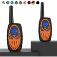 thumbnail image 1 of 2 piezas de walkie-talkie de plástico (nota naranja * 2, frecuencia pública de EE. UU.) Ofspeizc XMWJ050-2, 1 of 7
