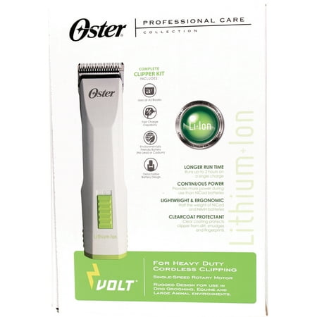 Oster Corporation-Volt Lithium & Ion Cordless Clipper Kit- (Best Cordless Clippers For Fading)