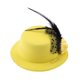 thumbnail image 4 of Sombreros para perros y gatos a la moda, gorros de plumas estilo Príncipe bonitos para accesorios para sombreros de mascotas (amarillo), 4 of 8