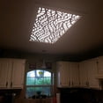 thumbnail image 6 of Metal Privacy Screen, Laser Cut Decorative Steel Privacy Panel Metal Fencing, Hanging Room Divider Partitions Panel Screen,48x24in 014, 6 of 9