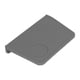 thumbnail image 1 of Almohadilla De Apisonamiento De Café, Alfombrilla De Manipulación De Café Flexible Inodoro De Silicona De Grado Alimenticio Con Borde De 90 Grados Para Cafetería Mgaxyff Gris, 1 of 8