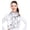 White, variant on Women's Lightweight Music Notes Theme Silk Feeling 13" x 60" Fashion Novelty Scarf