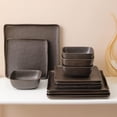 thumbnail image 4 of Open Box Stone Lain Jonny Stoneware 12pc Dinnerware, Dish Set w/Service for 4, 4 of 8