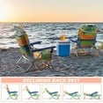 thumbnail image 3 of OFIKA Backpack Beach Chair with Storage Pouch, Colorful, 3 of 7