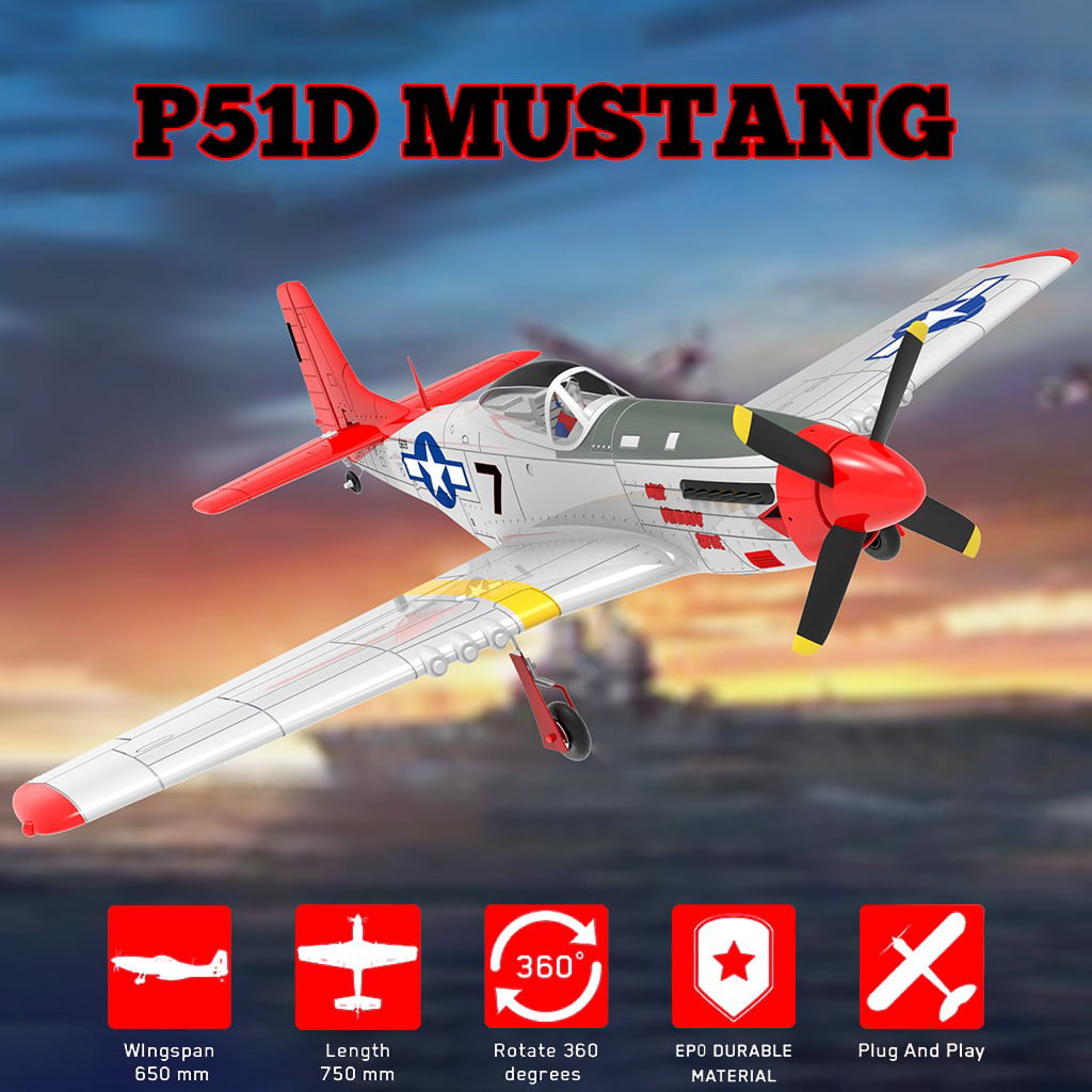 Details about   4CH Beginner Airplane With 6-Axies Gyro system And Rear Pusher RTF USA 768-1 