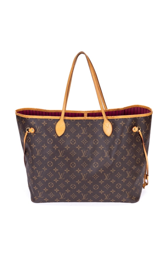 Pre-Owned Louis Vuitton Brown Neverfull GM Shoulder Bag Monogram Canvas