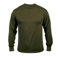 thumbnail image 2 of Rothco Moisture Wicking Long Sleeve T-Shirt - Olive Drab, 2 of 2