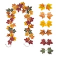 thumbnail image 2 of HOZVOMI Artificial Maple Leaf Decorative Rattan for Halloween and Thanksgiving Celebration Home Decor Flexible Decoration for Various Holiday Settings, 2 of 6