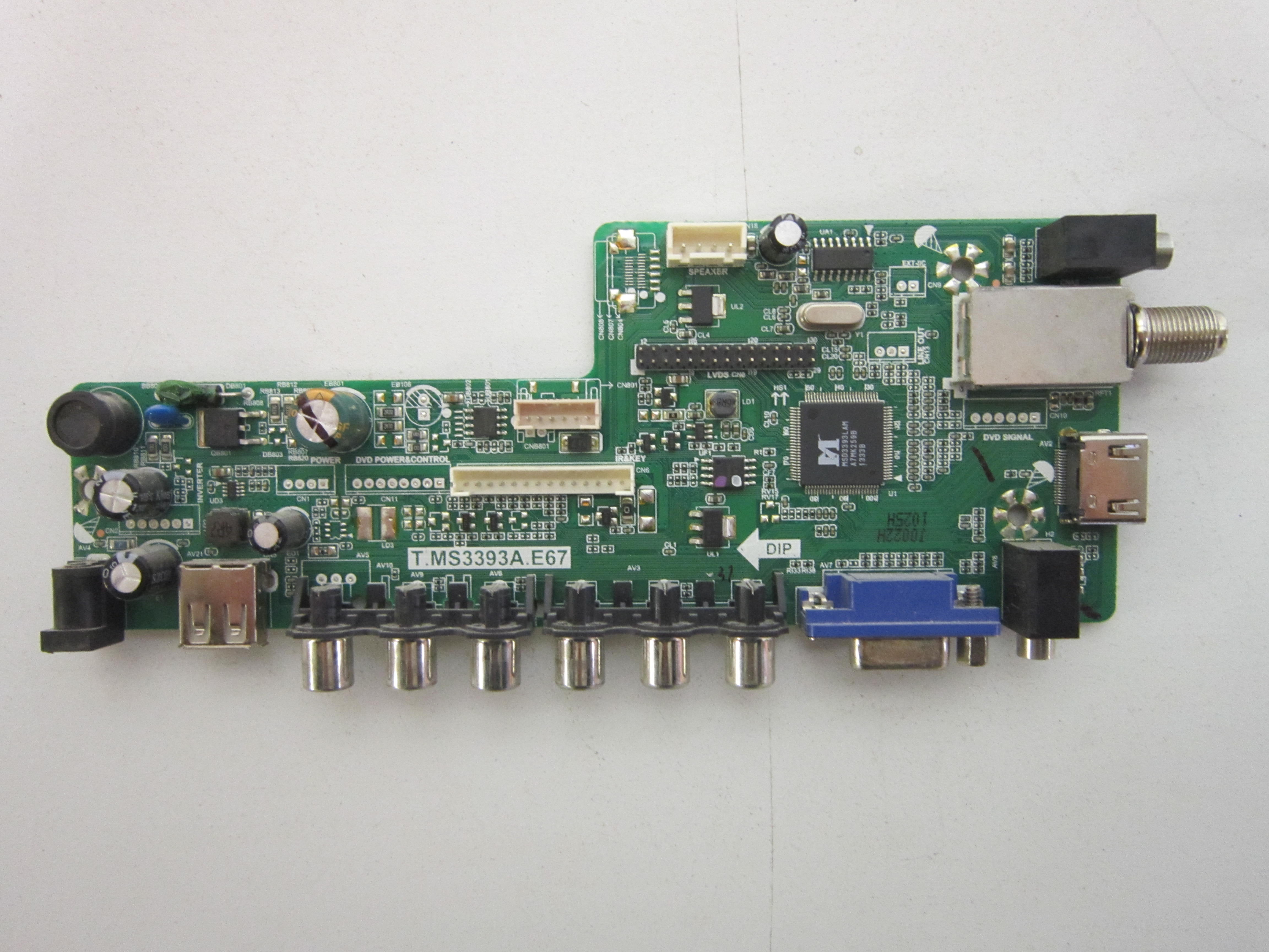 Element ELEFW195 Main Board (T.MS3393A.E67) 2200298120T