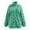 C-Green286, variant on Womens Jacquard Checkered Zip Up Fuzzy Jacket Stand Collar Loose Fit Solid Color Outwear Coat For Cold Weather Insulated Cozy Outerwear