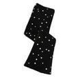 thumbnail image 4 of RUTAYY Girls Pants Casual Wide Leg Star Print Comfortable Stretchy Long Slacks Fall Chic Classic Trousers, 4 of 8