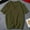 Army Green, variant on LYEAA Shirts for Men Short Sleeve Two Buttons Crew Neck Cotton Linen Beach Loose Summer Pullover T-shirts Solid Casual Soft Comfortable Breathable Men's Tops Green L