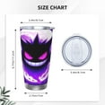 thumbnail image 4 of Gengar Insulated Tumbler Stainless Steel Coffee Mug Vacuum Double Wall Thermal Travel Cup 20 oz, 4 of 4