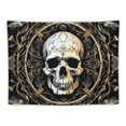 thumbnail image 5 of COMIO Skull Tapestry Moon Tapestries Black and White Tapestry Gothic Skeleton Tapestry Hippie Mandala Floral Tapestry for Bedroom 40x30 Inch, 5 of 7