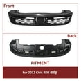 thumbnail image 2 of Kojem Front Bumper Hood Mesh Grille Grill JDM Style for 2012 Honda Civic 4DR Sedan HO1200206, 2 of 11